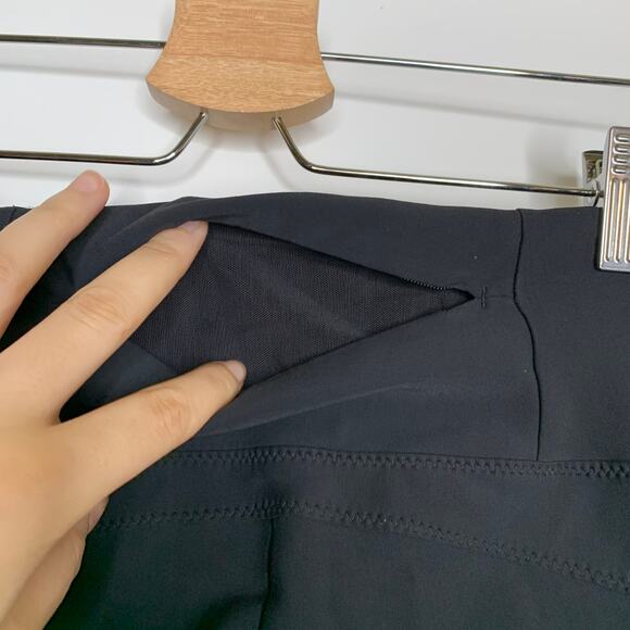 Athleta Stellar Tight Black Front Zip Pull on Pants Leggings Womens XS - Picture 11 of 16